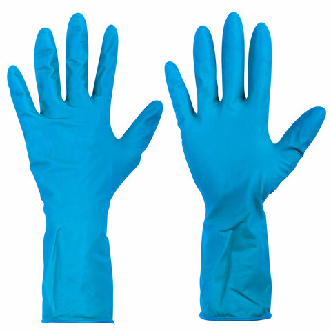 Перчатки латексные смотровые особо прочные SFM HIGH RISK COMFORT, Германия, 25 пар (50 штук), размер 9-10, XL (очень большой)