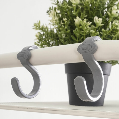 Стеллаж на металлокаркасе "Валенсия-25", 655х300х1555 мм, 5 полок, белый, СТВ25 Б