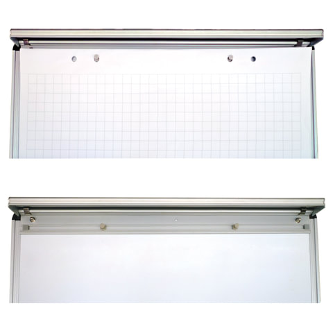 Доска-флипчарт магнитно-маркерная 70х100 см, передвижная, ГАРАНТИЯ 10 ЛЕТ, BRAUBERG, 231703