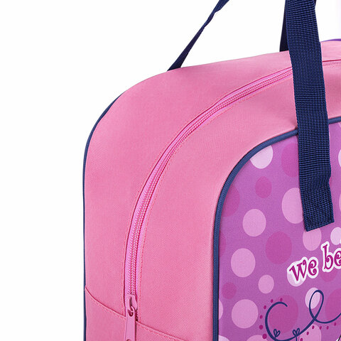 Сумка для занятий BRAUBERG с ручками, 35x25x15 см, "Friendly kittens", 271589