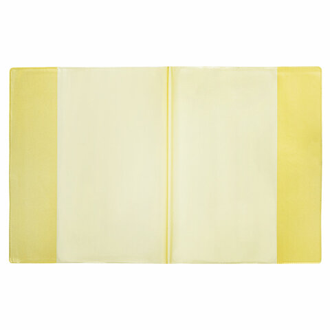 Обложки ПВХ для тетрадей и дневников, КОМПЛЕКТ 10 шт., ЦВЕТНЫЕ, МАТОВЫЕ, ПЛОТНЫЕ, 100 мкм, 208x346 мм, ЮНЛАНДИЯ, 229309