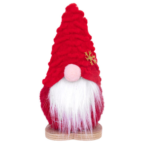 Украшение новогоднее интерьерное, 12 см, "Гномики", полиэстер/пенопласт, ассорти, ЗОЛОТАЯ СКАЗКА, 592567