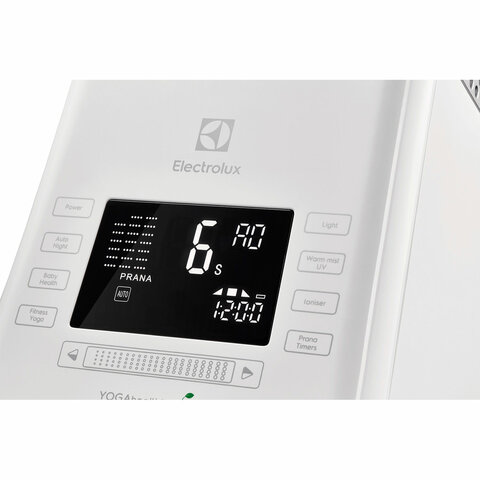 Увлажнитель воздуха ELECTROLUX EHU-3815D, объем бака 6,3 л, 110 Вт, гигростат, белый, НС-1103480