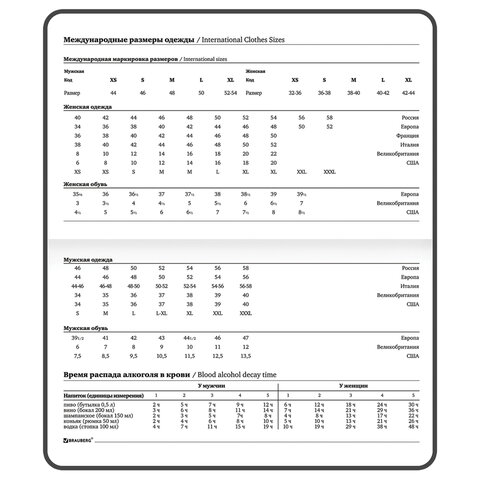 Еженедельник недатированный с резинкой (171х93 мм), BRAUBERG, твердый, УФ-ЛАК, 64 л., "Blur", 114576