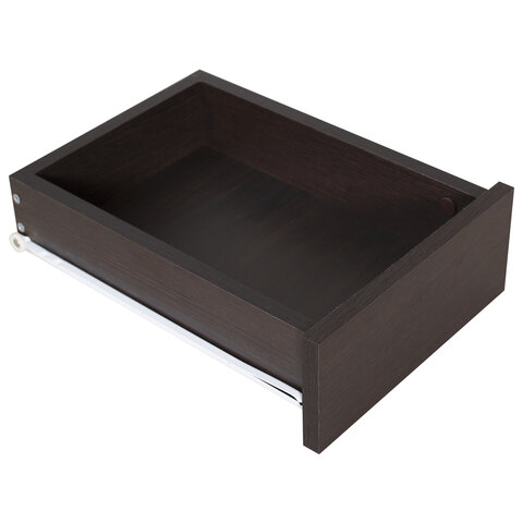 Стол письменный/компьютерный BRABIX "Scandi CD-017", 900х450х750 мм, 2 ящика, венге, 641896, ЦБ013706-3