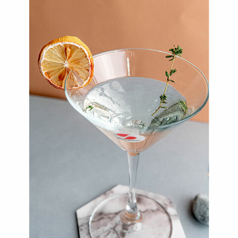 Бокал для мартини, коктейлей, на ножке, 215 мл, стекло, PASABAHCE "ЭНОТЕКА", 440061СЛ1