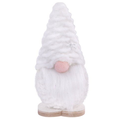 Украшение новогоднее интерьерное, 12 см, "Гномики", полиэстер/пенопласт, ассорти, ЗОЛОТАЯ СКАЗКА, 592567