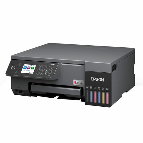 МФУ струйное EPSON L8100 "3 в 1", А4, 22 стр./мин, 5760х1440, печать на CD/DVD, Wi-Fi, СНПЧ, C11CK94402