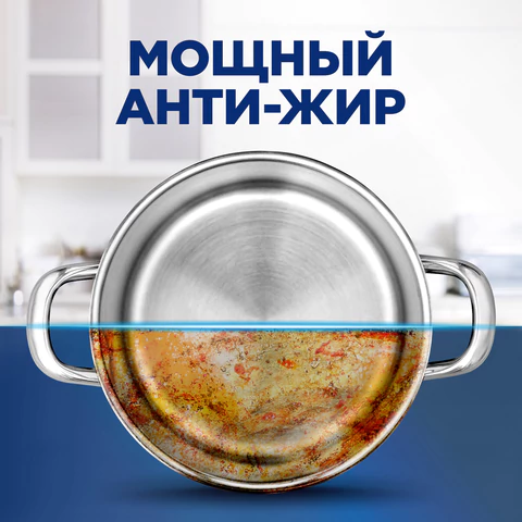 Капсулы для посудомоечных машин 94 шт., FINISH Quantum "All in 1", 3263215