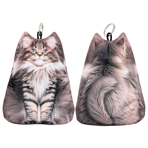 Игрушка-брелок мягкая АНТИСТРЕСС "ЖИВОТНЫЕ", Бифлекс, ассорти, высота 10,5 см, 7 видов, WOOZOO (ВУЗУ), 666361