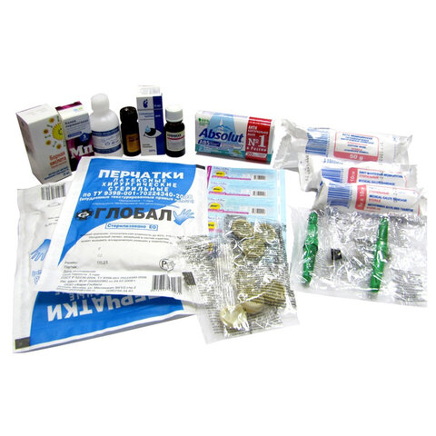 Аптечка первой помощи АНТИСПИД ФЭСТ, футляр полистирол, 1112