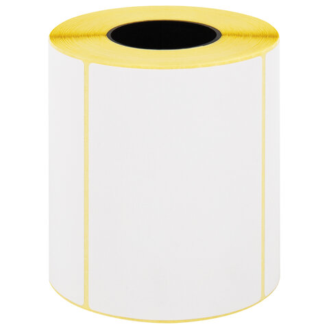 Этикетка термотрансферная ПОЛУГЛЯНЕЦ (100х72 мм), 500 этикеток в ролике, 115611