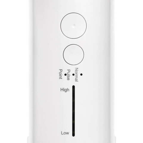 Ирригатор для полости рта REVYLINE RL 420, портативный, емкость резервуара 0,18 л, 2 насадки, белый