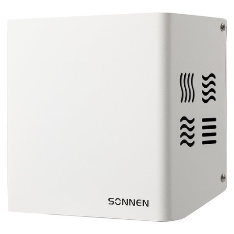 Сушилка для рук SONNEN HDR-1200W, 1200 Вт, производство РОССИЯ, антивандальная, сталь, белая, 701870