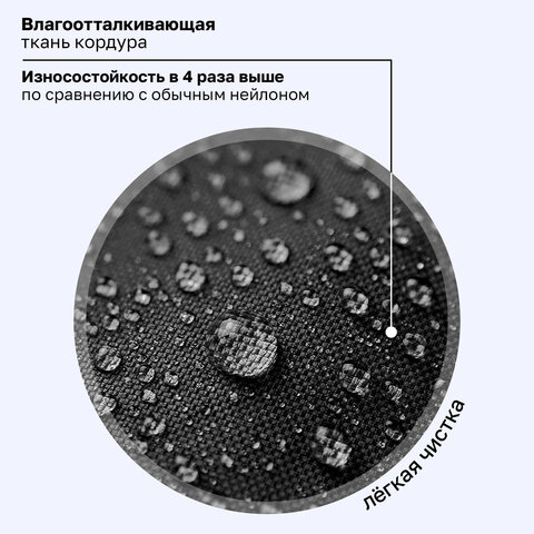 Ранец BRAUBERG PREMIUM, 2 отделения, с брелоком, "К звездам!", ЛАМПОЧКИ, 38х29х16 см, 270599