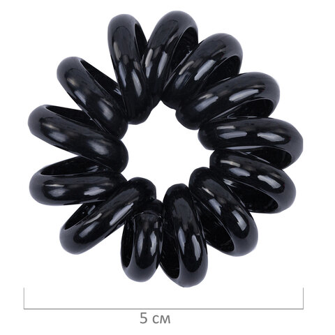 Резинки для волос НАБОР 2 шт., диаметр 5 см, пружинка, АССОРТИ, MONTE VITA (МОНТЕ ВИТА) 457059