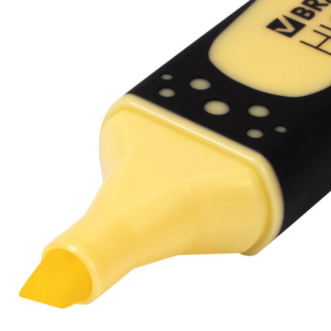 Набор текстовыделителей 12 ЦВЕТОВ на подставке, BRAUBERG "EXTRA", прорезиненный корпус, линия 1-5 мм, 151758