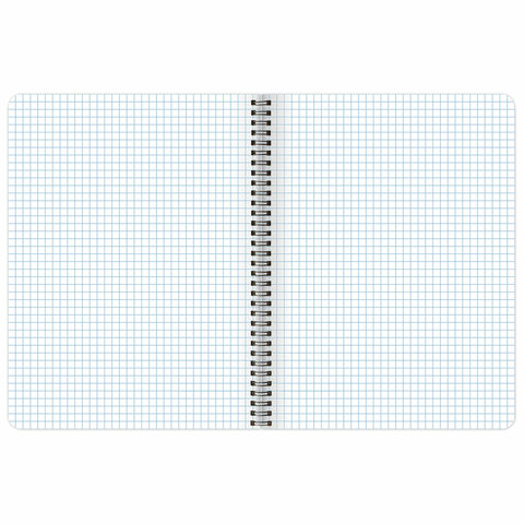 Тетрадь А5, 96 л., BRAUBERG, гребень, клетка, обложка картон, "CONTRACT", 400527