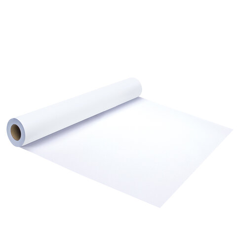 Бумага широкоформатная рулон для плоттера, 1067 мм х 45 м х втулка 50,8 мм, 80 г/м2, белизна CIE 146%, BRAUBERG, 110628