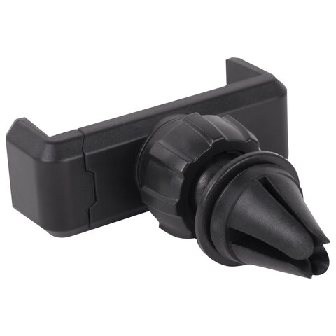 Держатель для телефона в авто на решетку вентиляции SONNEN, зажим до 85 мм, вращение 360°, 354922