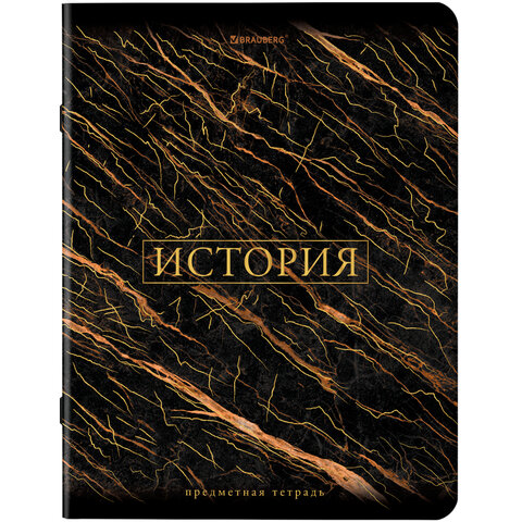 Тетради предметные, КОМПЛЕКТ 12 ПРЕДМЕТОВ, 48 л., SoftTouch, фольга, BRAUBERG, "MARBLE", 404326
