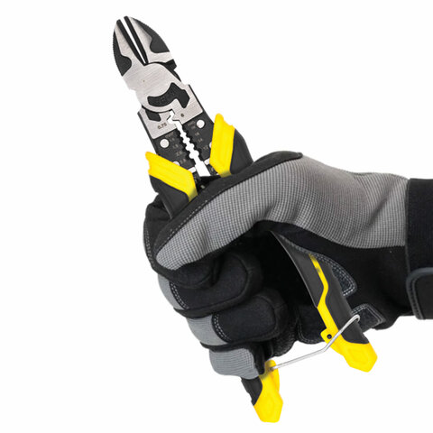 Бокорезы многофункциональные 10 в 1, 190 мм, CR-V – хромванадиевая сталь, ГРАНДМАСТЕР, SC-190, 671256