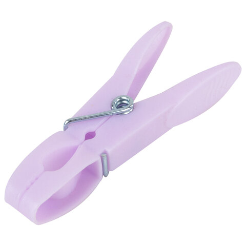 Прищепки бельевые 7,3 см, КОМПЛЕКТ 20 штук, пластик, ассорти, PRIMILA (ПРИМИЛА) CLASSIC, 700515