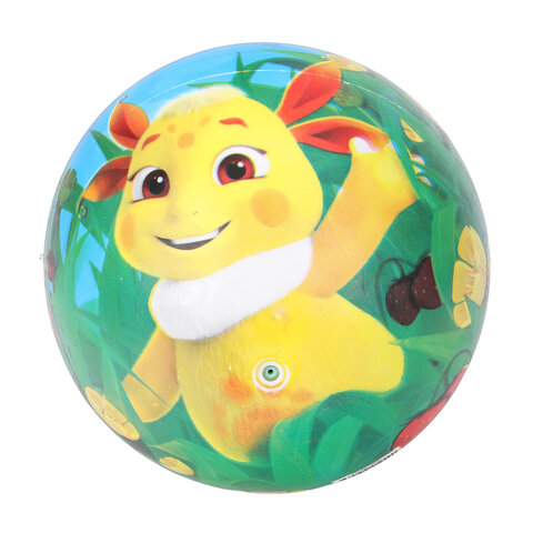Мяч надувной полноцветный, лицензия, ПВХ, 23 см, АССОРТИ 10 видов, 665639