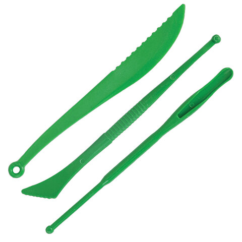 Пластилин супер лёгкий воздушный застывающий 24 цвета, 210 г, 3 стека, ПИФАГОР, 107040