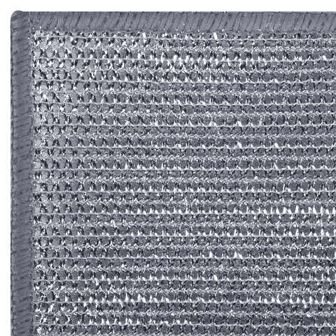 Тряпки-салфетки металлизированный эффект скрабер, 20х20 см, КОМПЛЕКТ 3 штуки, ДВУХСЛОЙНЫЕ, посуда, уборка, LAIMA 700063