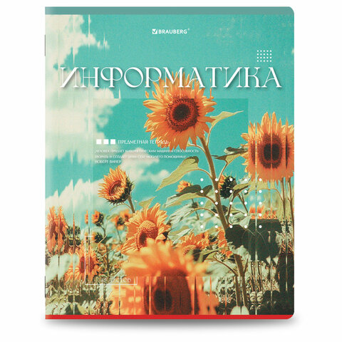Тетради предметные, КОМПЛЕКТ 12 ПРЕДМЕТОВ, 48 л., глянцевый УФ-лак, BRAUBERG "ILLUSION", 405171