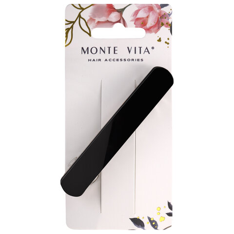 Заколка для волос 9 см, автомат, глянцевый, АССОРТИ, MONTE VITA (МОНТЕ ВИТА), 457086
