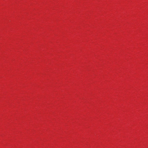Цветной фетр МЯГКИЙ 500х700 мм, 2 мм, плотность 170 г/м2, рулон, красный, ОСТРОВ СОКРОВИЩ, 660626