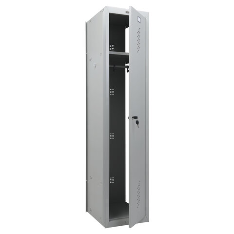 Шкаф (секция без стенки) металлический для одежды BRABIX "LK 01-40", УСИЛЕННЫЙ, 1830х400х500 мм, 291131, S230BR403202