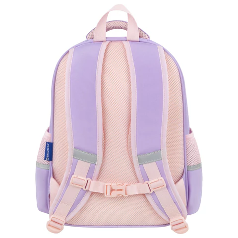 Рюкзак BRAUBERG SNAP, 2 отделения, 3 кармана, "Delicate lilac", 39х28х16 см, 272068