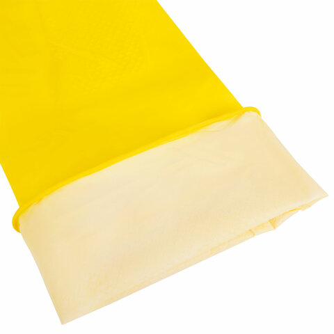 Перчатки МНОГОРАЗОВЫЕ латексные "Для деликатной уборки", размер 7-8, M (средний), вес 26 г, KOMFI, DGL017L