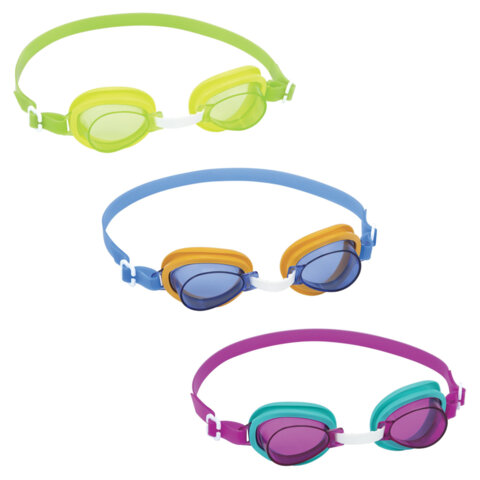 Очки для плавания "Lil' Lightning Swimmer" от 3 лет, АССОРТИ, BESTWAY, 21002