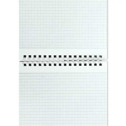 Блокнот А5, 146х205 мм, 80 л., гребень, мелованная картонная обложка, клетка, ОФИСМАГ, 3 вида, 123021