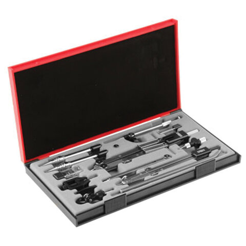 Готовальня профессиональная KOH-I-NOOR, 13 предметов, пластиковый пенал, 09452B0000PE