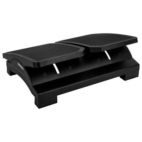 Подставка для ног BRABIX "Ultra 4" 43х32 см, регулировка угла наклона, 2 платформы, 533039