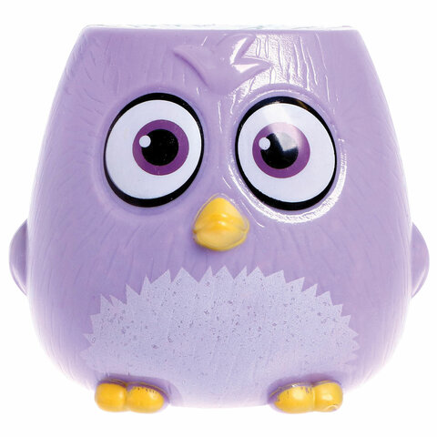 Набор для опытов "Пташки, выращиваем травку", фиолетовый горшочек, 5155390