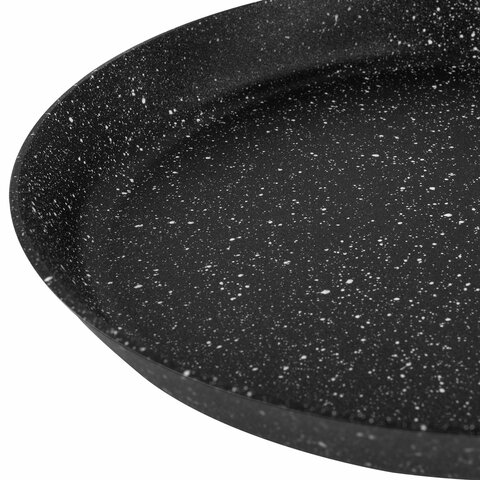Сковорода блинная 22 см антипригарное покрытие, soft-touch ручка, SCOVO "Hi-Black", HB-039