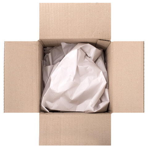 Бумага для творчества и упаковки, газетная, рулон 840 мм х 150 м, 45 г/м2, BRAUBERG, 665566