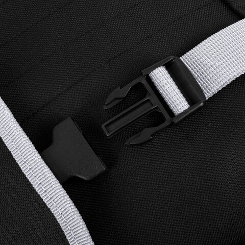 Сумка для художника БОЛЬШАЯ А3+ (46 см х 36 см), 3 отделения, черная, BRAUBERG ART CLASSIC, 272983