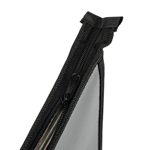 Папка для тетрадей ЮНЛАНДИЯ А4, 1 отделение, картон/пластик, конгрев, на молнии, "Duck tales", 272134