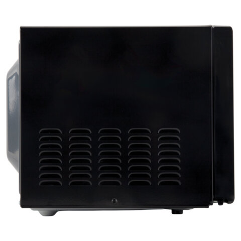 Микроволновая печь SONNEN MW2070BL-6M, 20 л, 700 Вт, таймер, механическое управление, кнопка, черная, 454984