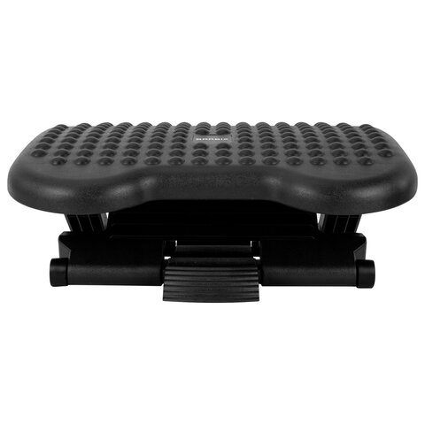 Подставка для ног BRABIX "Ultra 1" 46х34 см, регулировка высоты и угла наклона, 533036