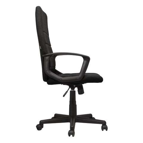 Кресло офисное BRABIX "Focus EX-518", ткань, черное, 531575