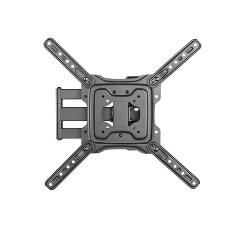 Кронштейн-крепление для ТВ настенный, до 35 кг. VESA 75х75-400х400, 32"-55", черный, SONNEN, 455946