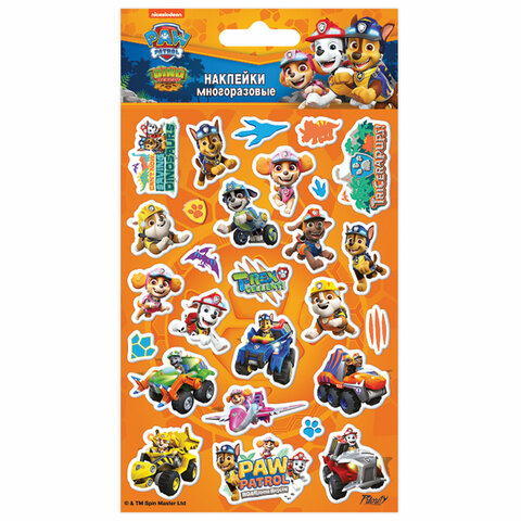 Наклейки объемные АССОРТИ, 11х20 см, PY